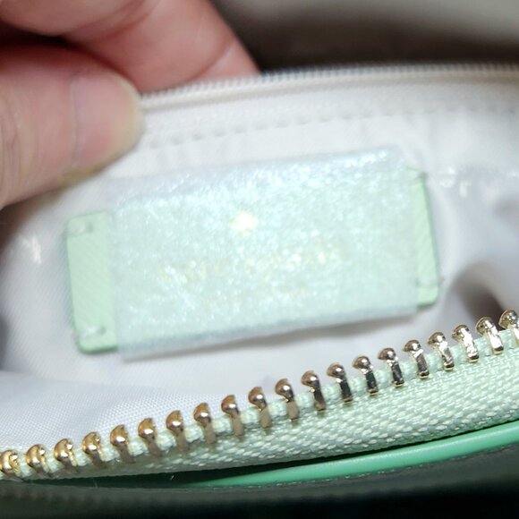 NWOT - Auth.Kate Spade Sadie North South Crossbody Light Olive Green: Firm Price - Picture 6 of 10